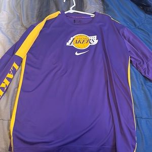 Nike Lakers Drifit Shooting Shirt